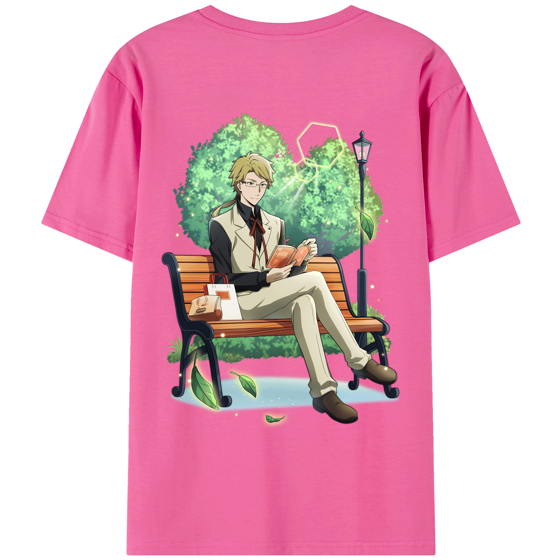（画像用） 文豪ストレイドッグス Bungo Stray Dogs レディース半袖Tシャツ(バックプリント)